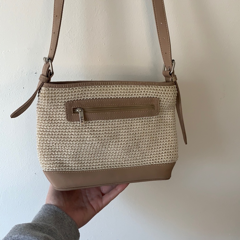 The Sak Beige Shoulder Bag